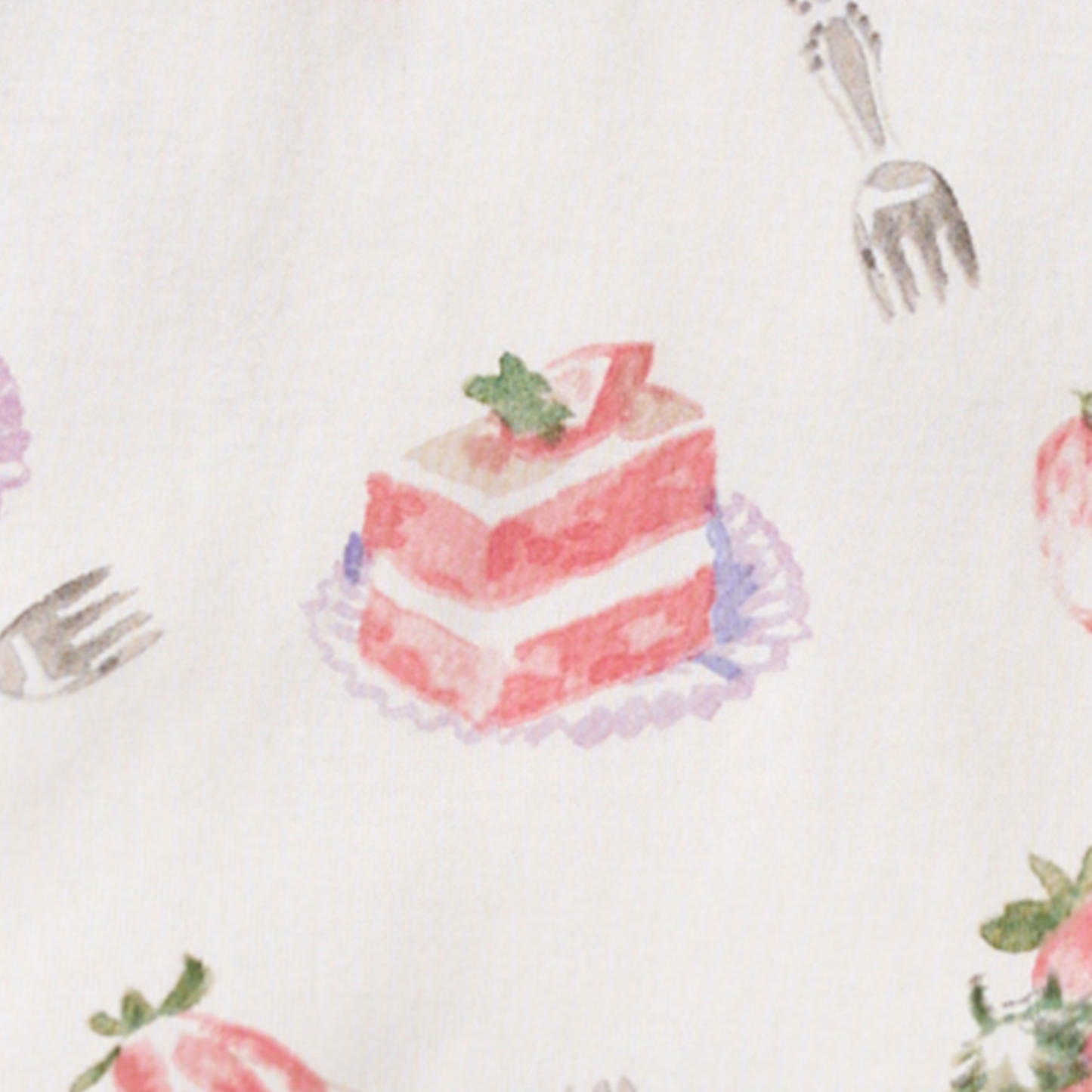 Strawberry Cakes Organic Cotton Sleeper