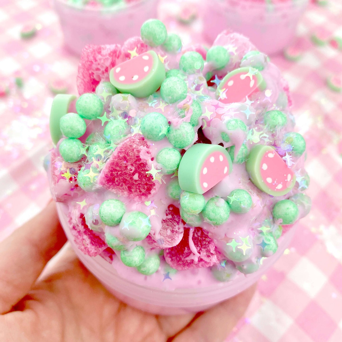 Watermelon Patch Semi-Floam Slime (4pcs/case) - WS