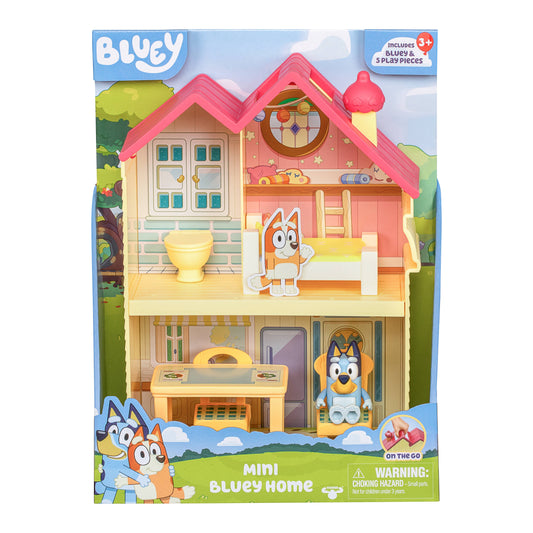 Moose Toys Bluey Mini Heeler Home Playset