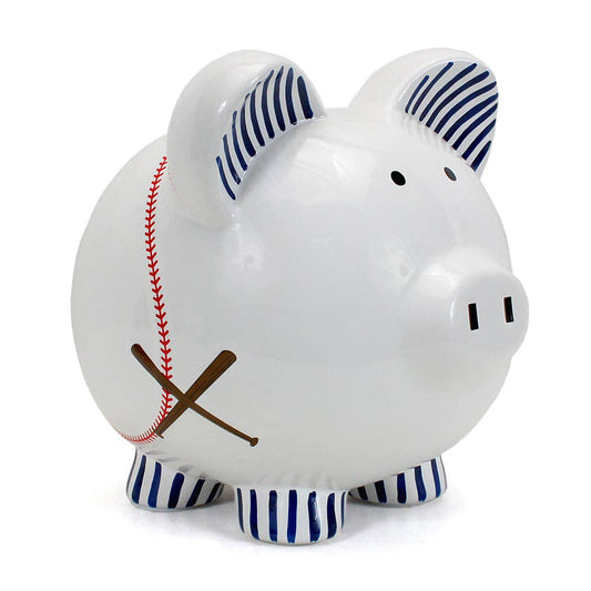 Baseball Themed Piggy Bank