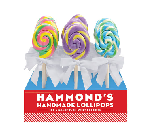 Easter Egg Lollipops - Flavor Assortment -18 Pc POP Display