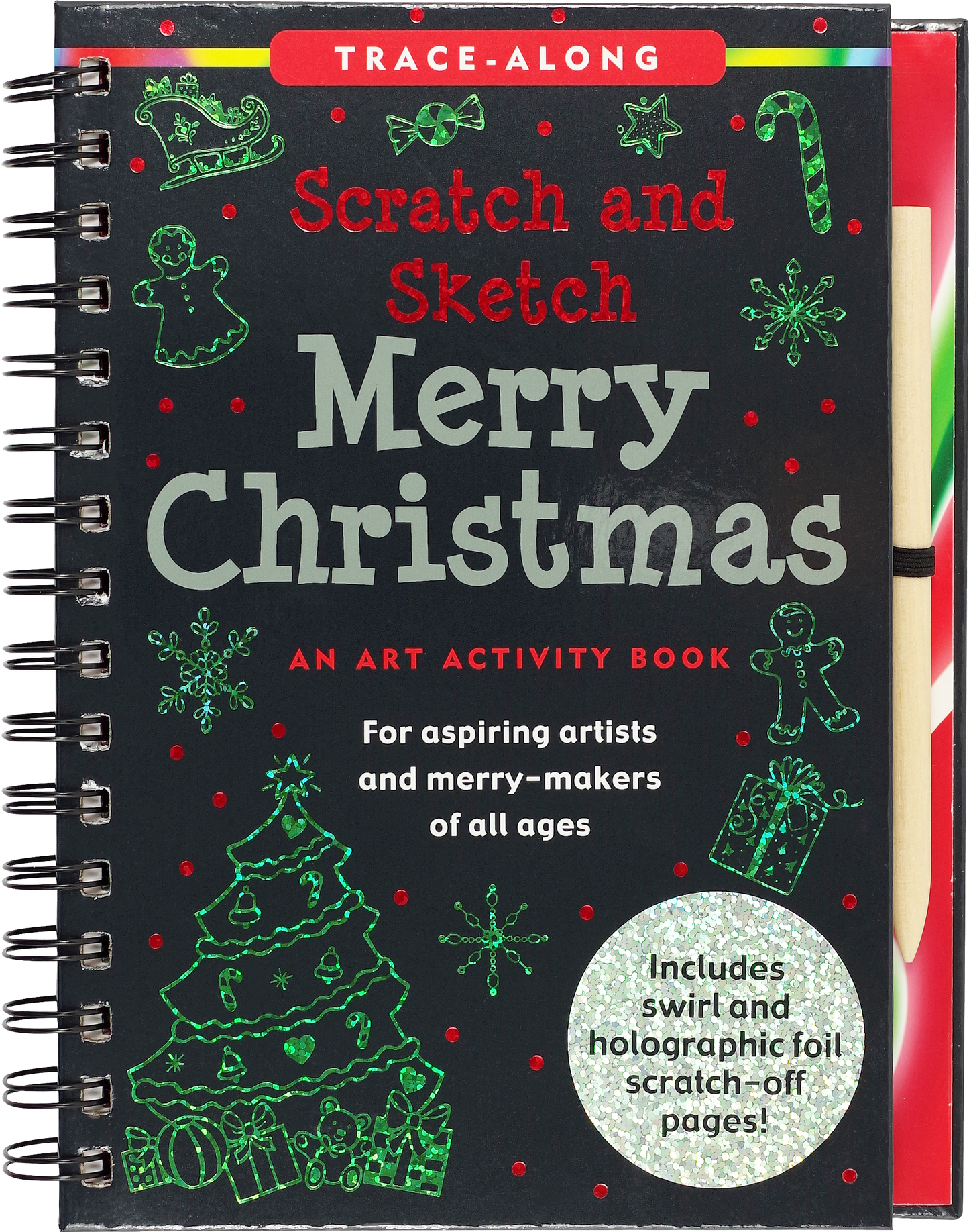 Scratch & Sketch Merry Christmas (Trace Along)