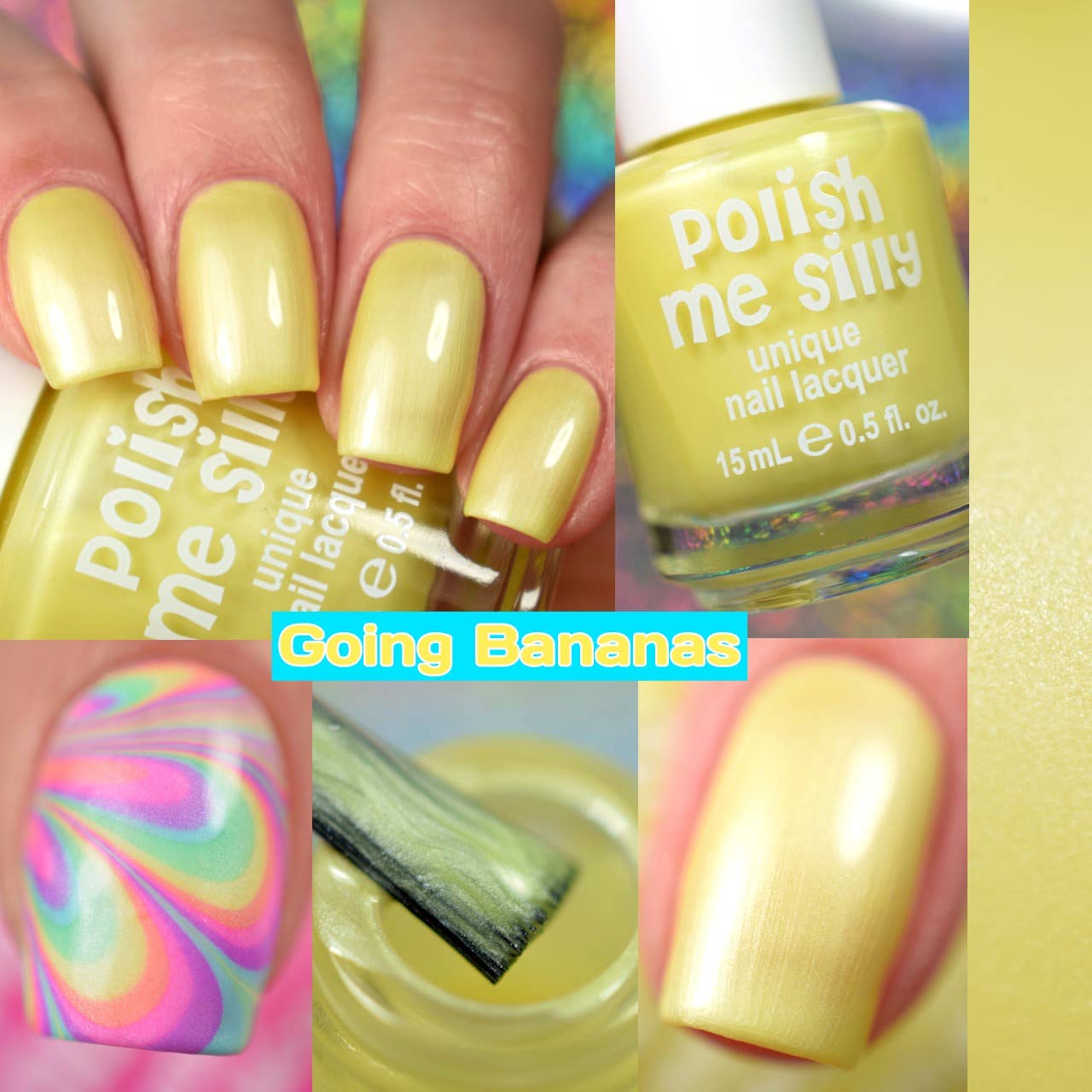 Going Bananas- Bright Lights Yellow Polish
