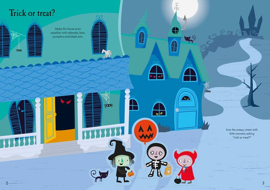 Little First Stickers Halloween : Usborne