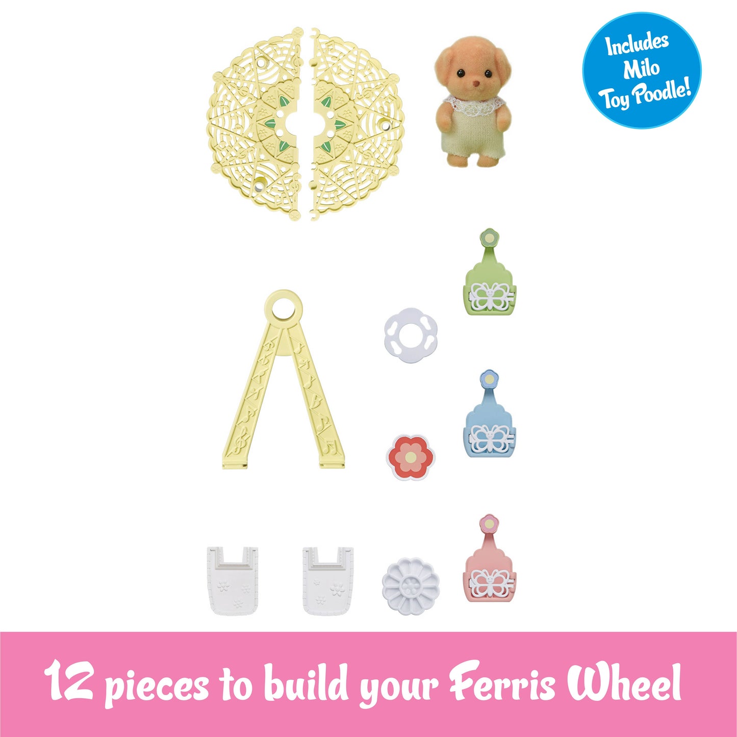 Calico Critters Baby Ferris Wheel, Dollhouse Playset