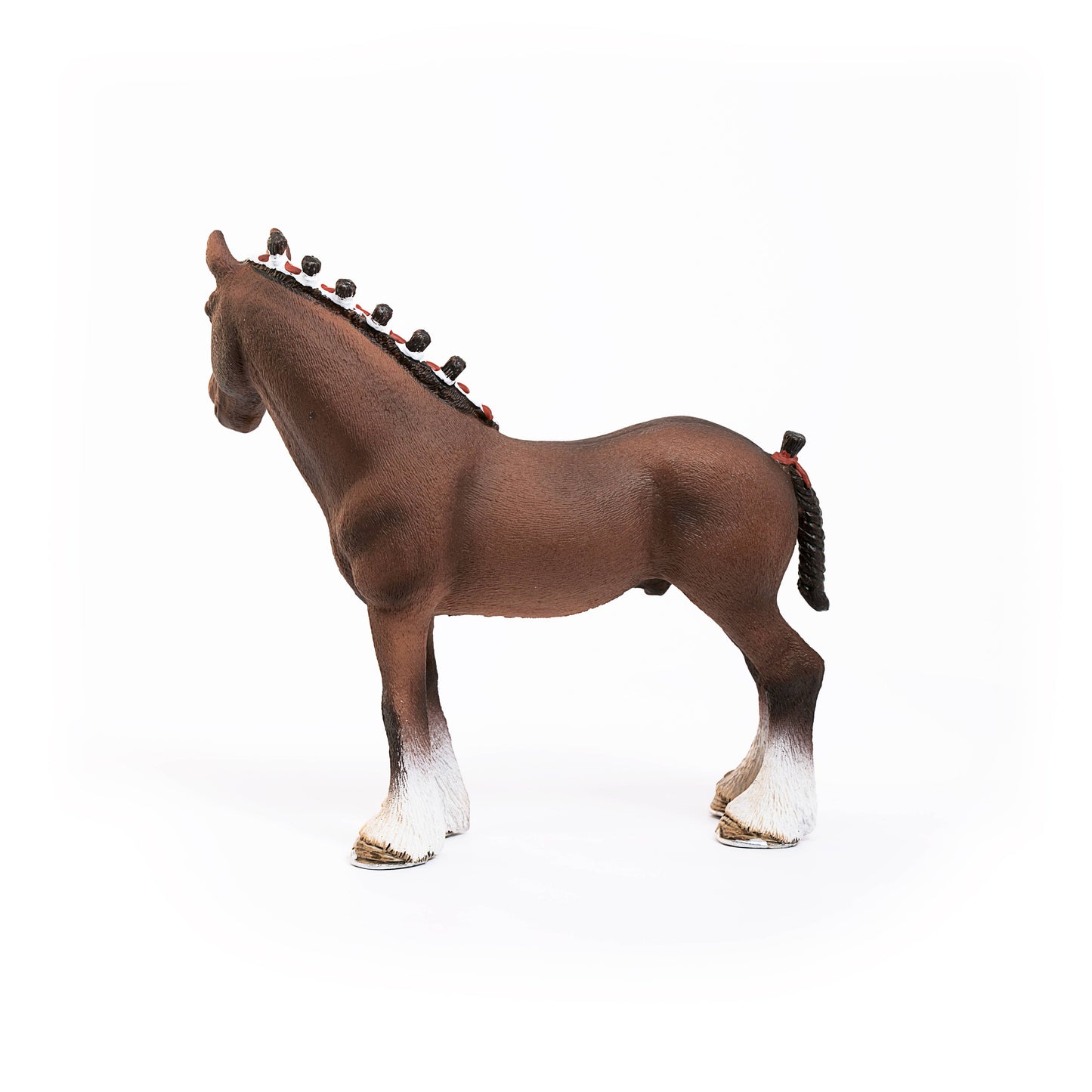 Clydesdale Gelding Farm Horse Toy