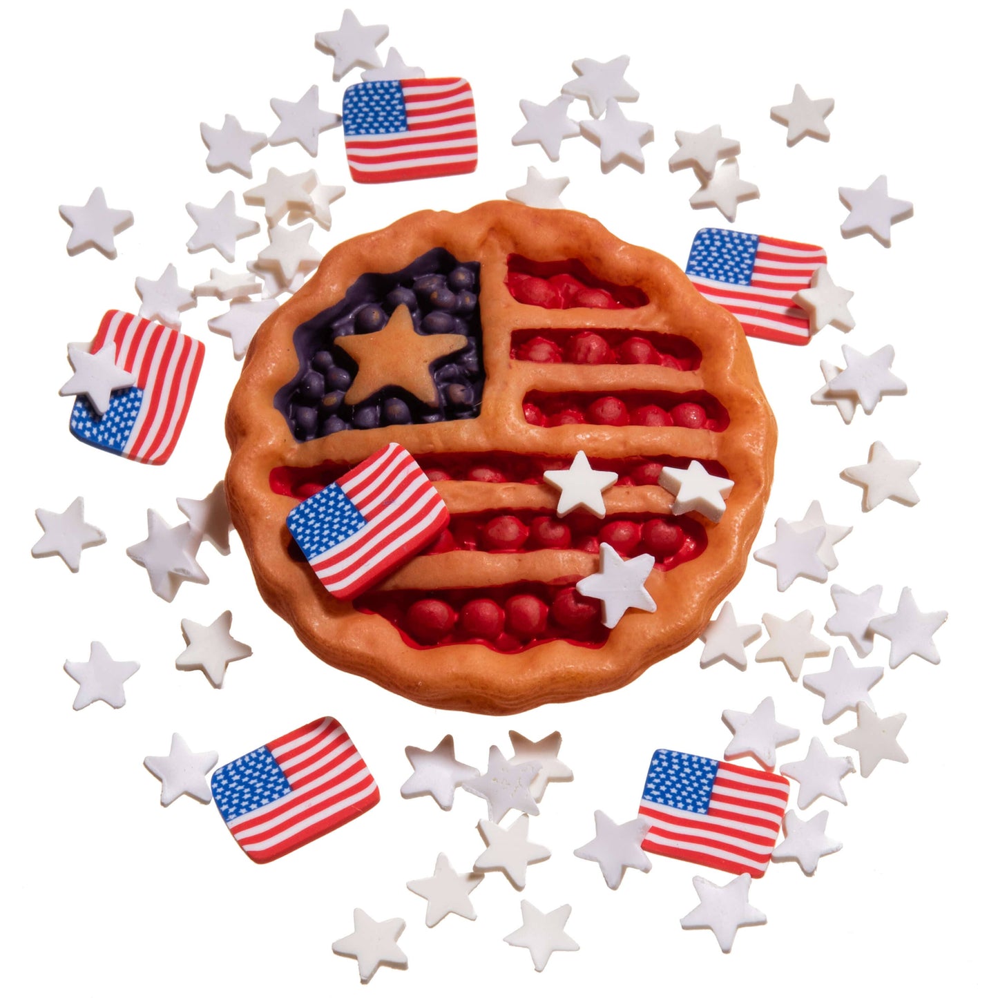 Patriotic Pie Filling Jelly Cube Slime (5pcs/case)