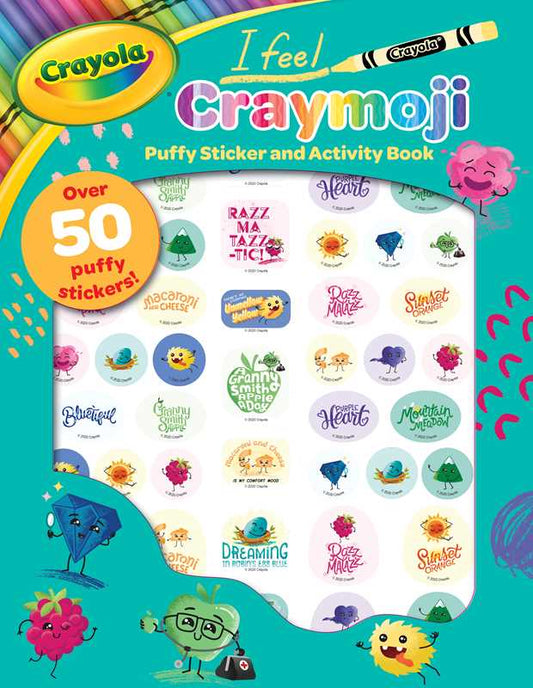 Crayola: I Feel Craymoji (A Crayola Puffy Sticker Press Out Activity Book for Kids) by BuzzPop