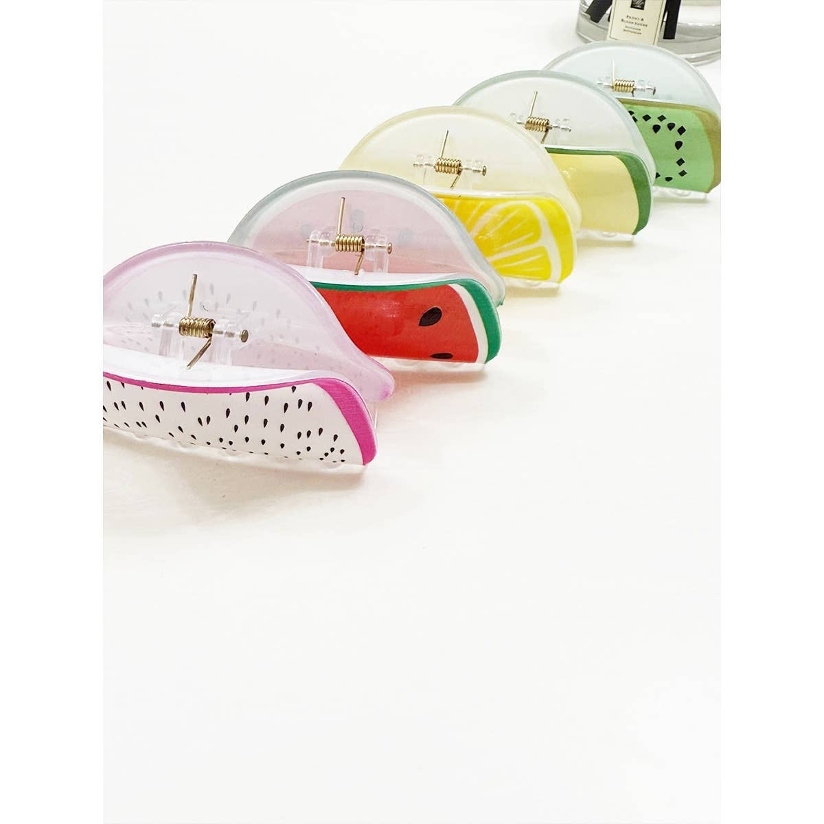 Fruit and Avocado Theme Hair Claw Clip