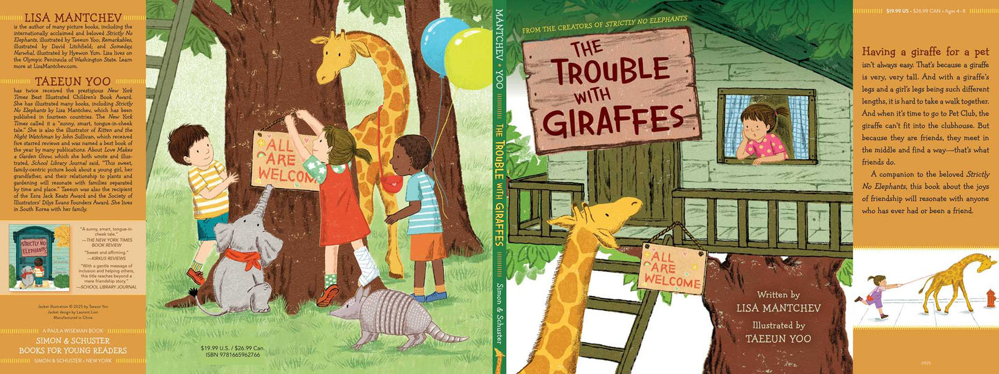 Trouble with Giraffes by Lisa Mantchev