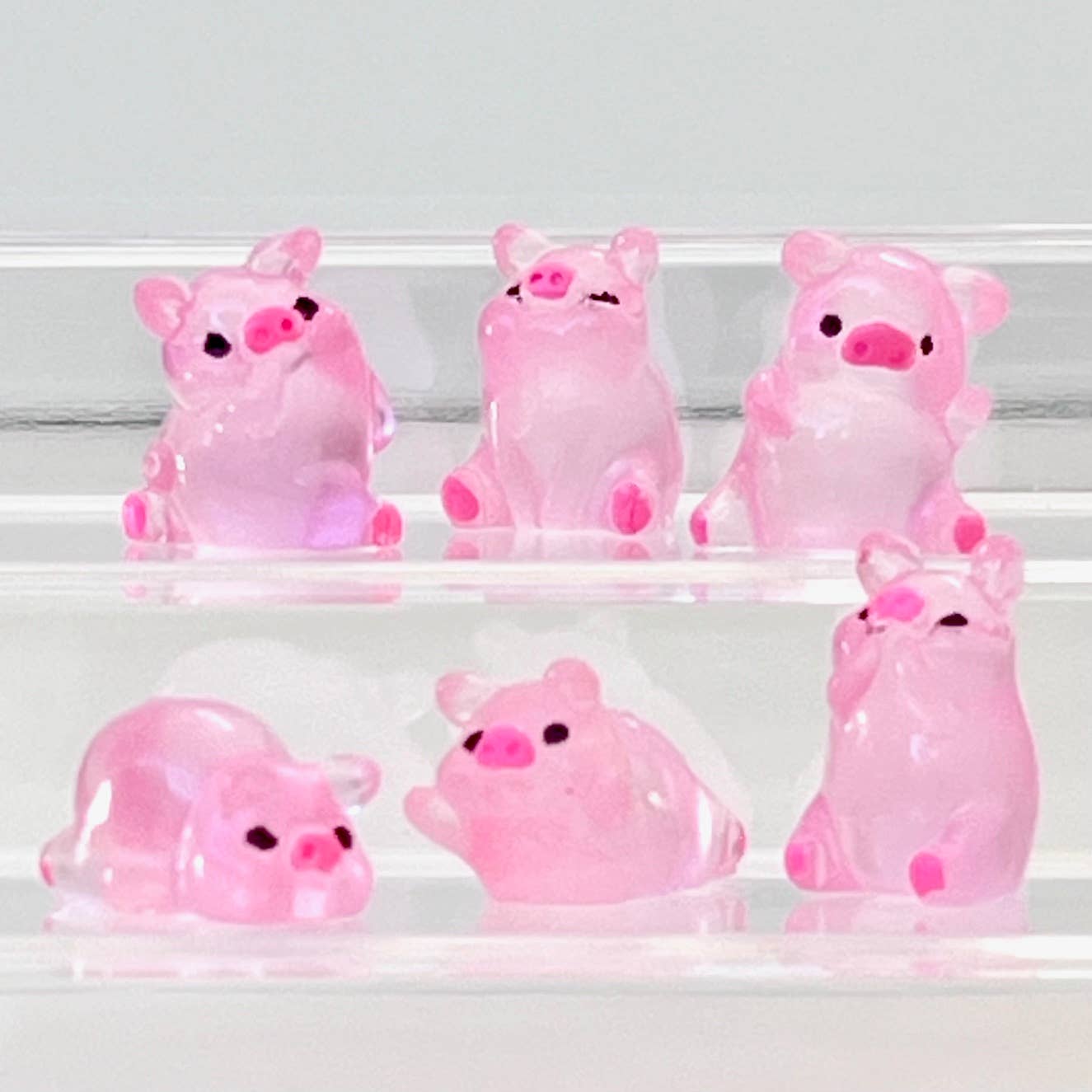 71913 Pink Piggy Miniature Figurines-50