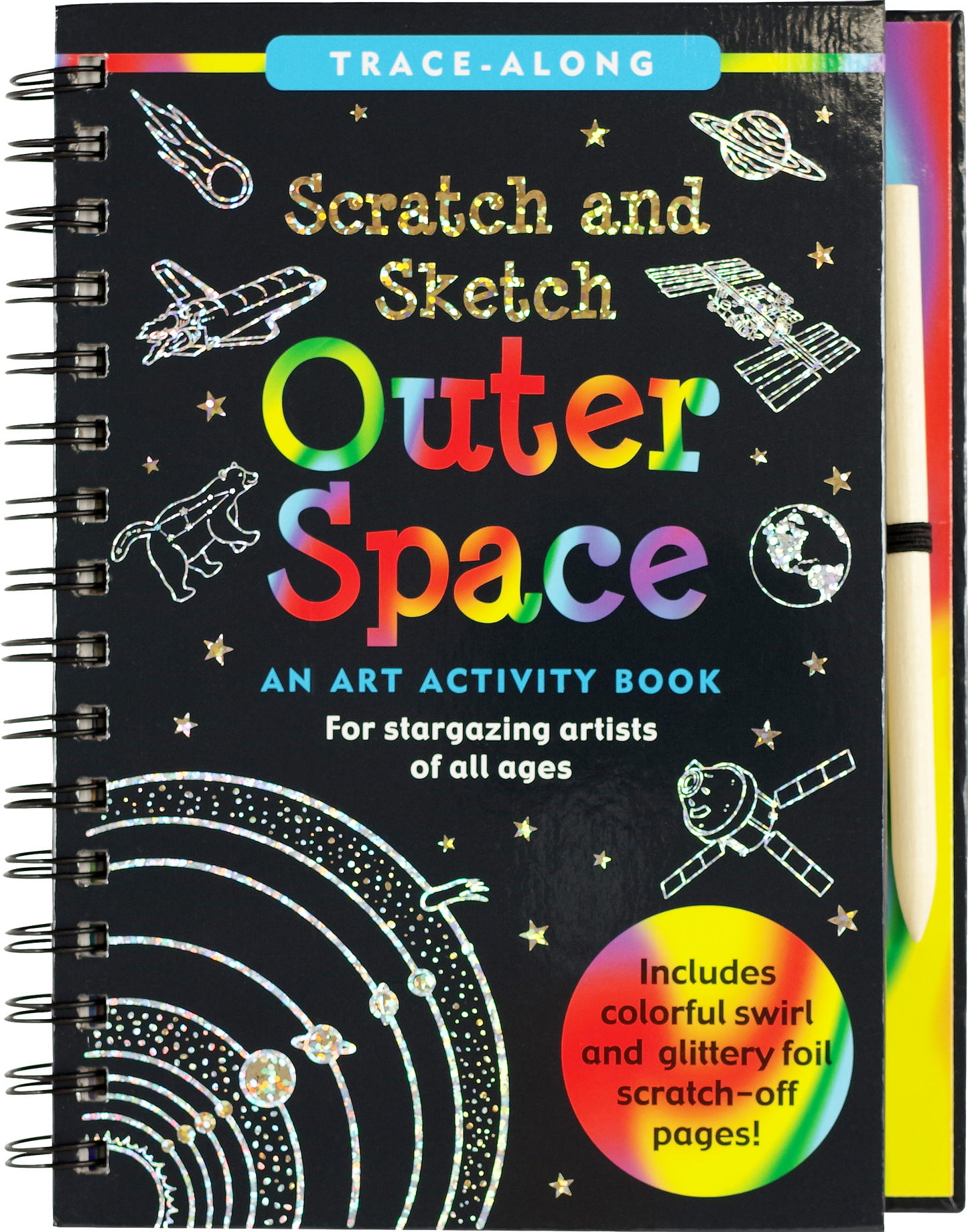 Scratch & Sketch Outer Space (Trace Along)