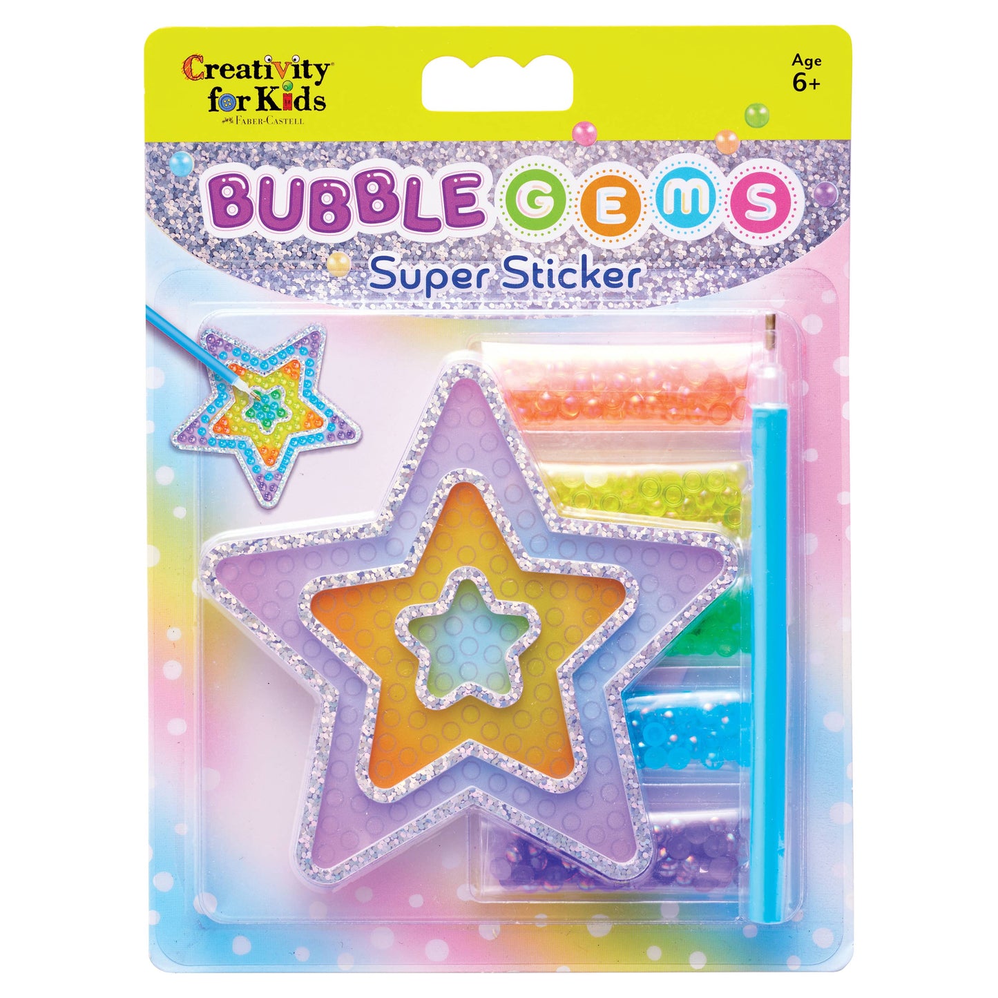 Bubble Gems Super Sticker Diamond Painting Kits for Kids