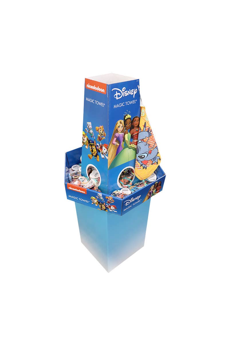 UPD 12490 Disney Magic Towels with Floor Display - 144pcs