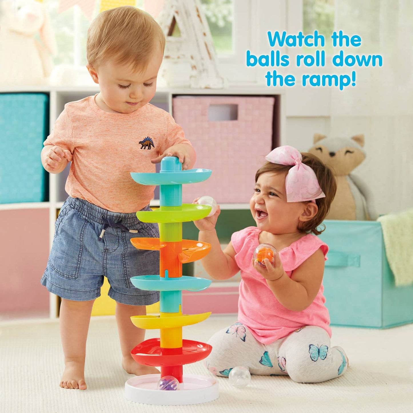 Kidoozie Whirl 'n Go Ball Tower, Developmental Toy