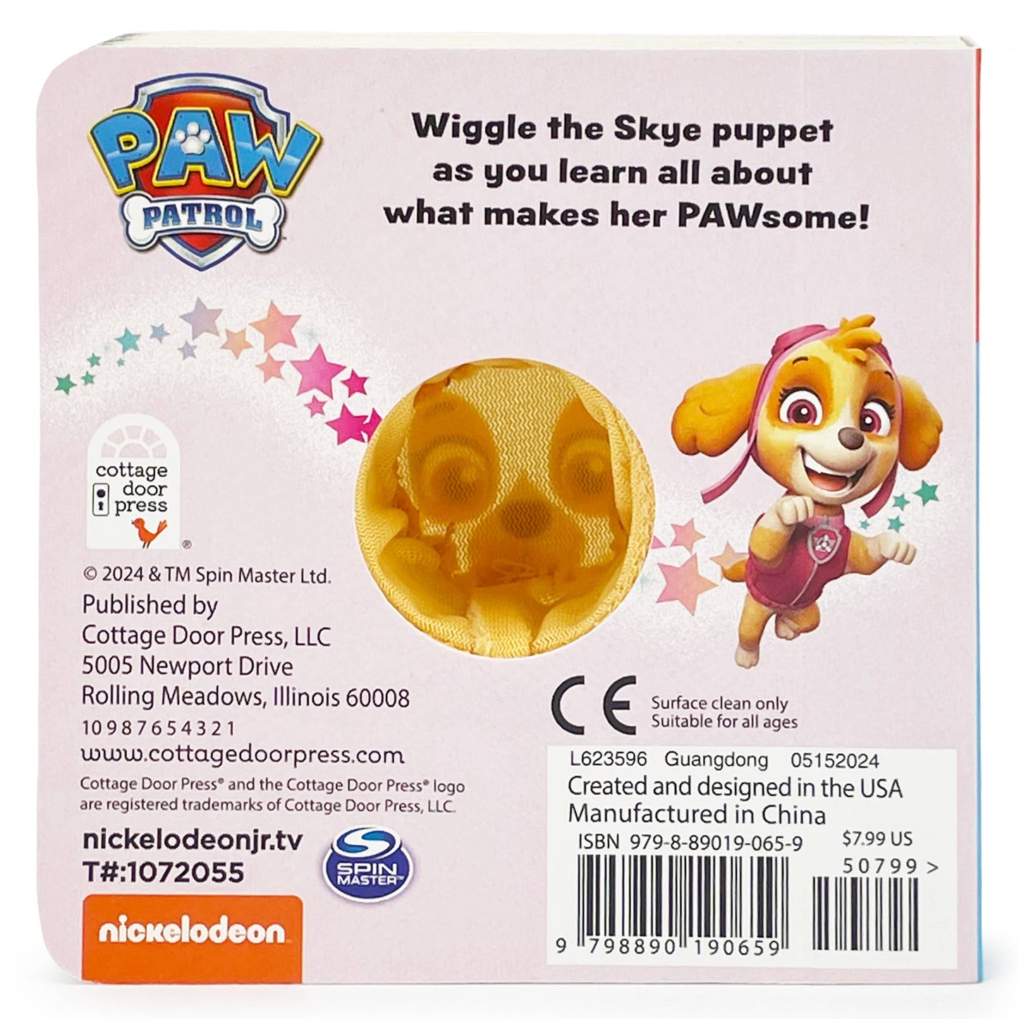 PAW Patrol Soar With Skye! Finger Puppet Book
