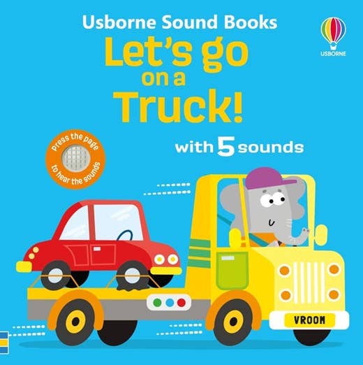 Let's go on a Truck! sound book : Usborne