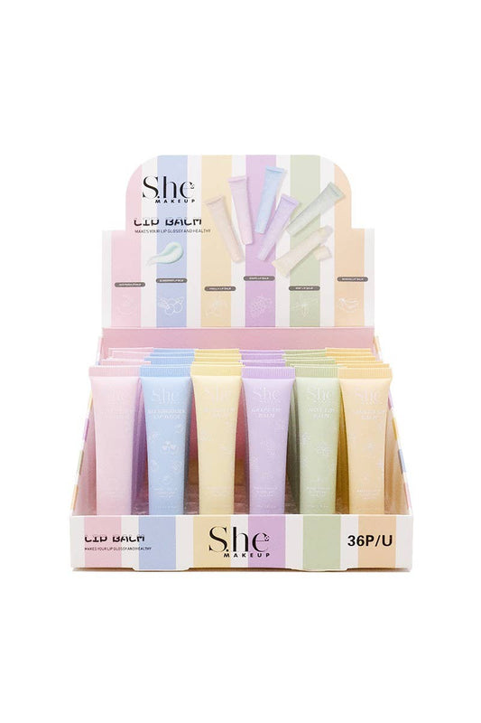 Makeup She LG14 Fruit flavor Lip Balm - 36 pcs