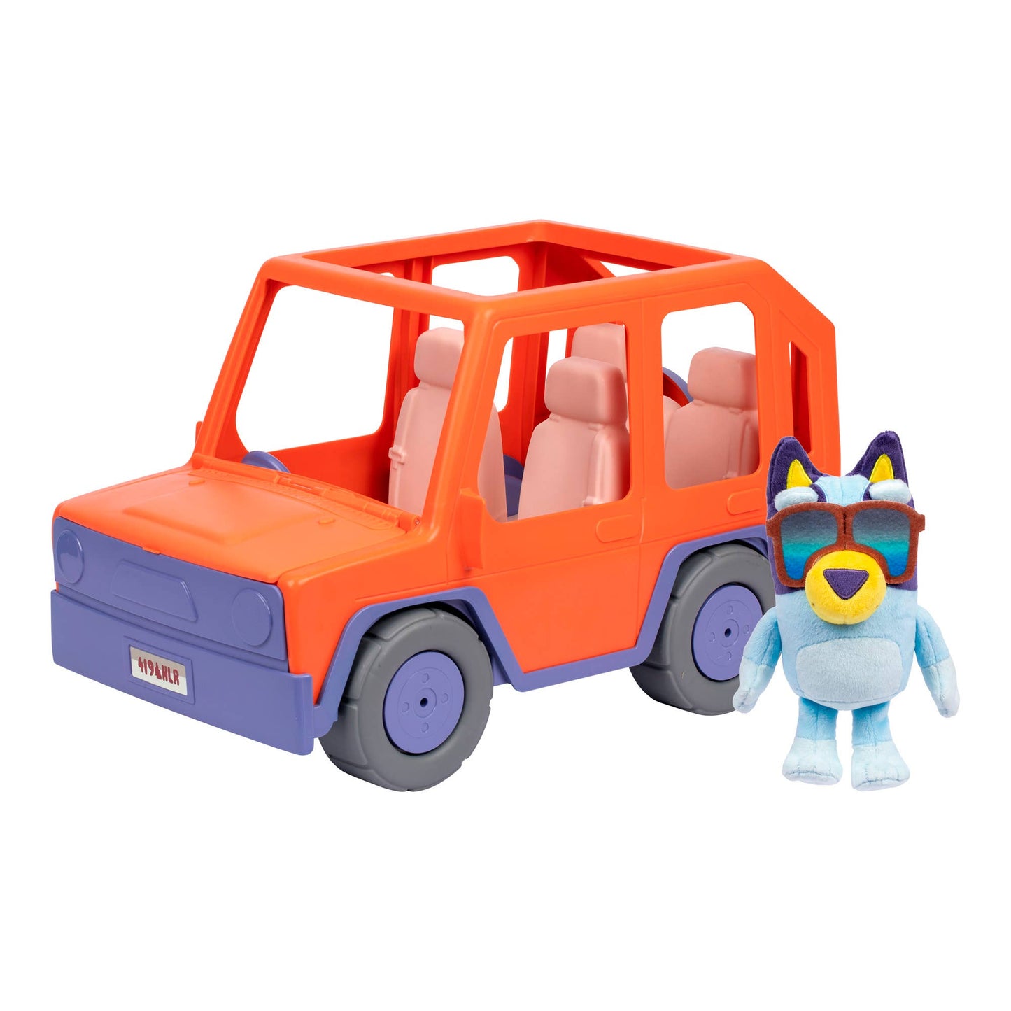 Moose Toys - Bluey Buddies Big Heeler 4WD Car Playset
