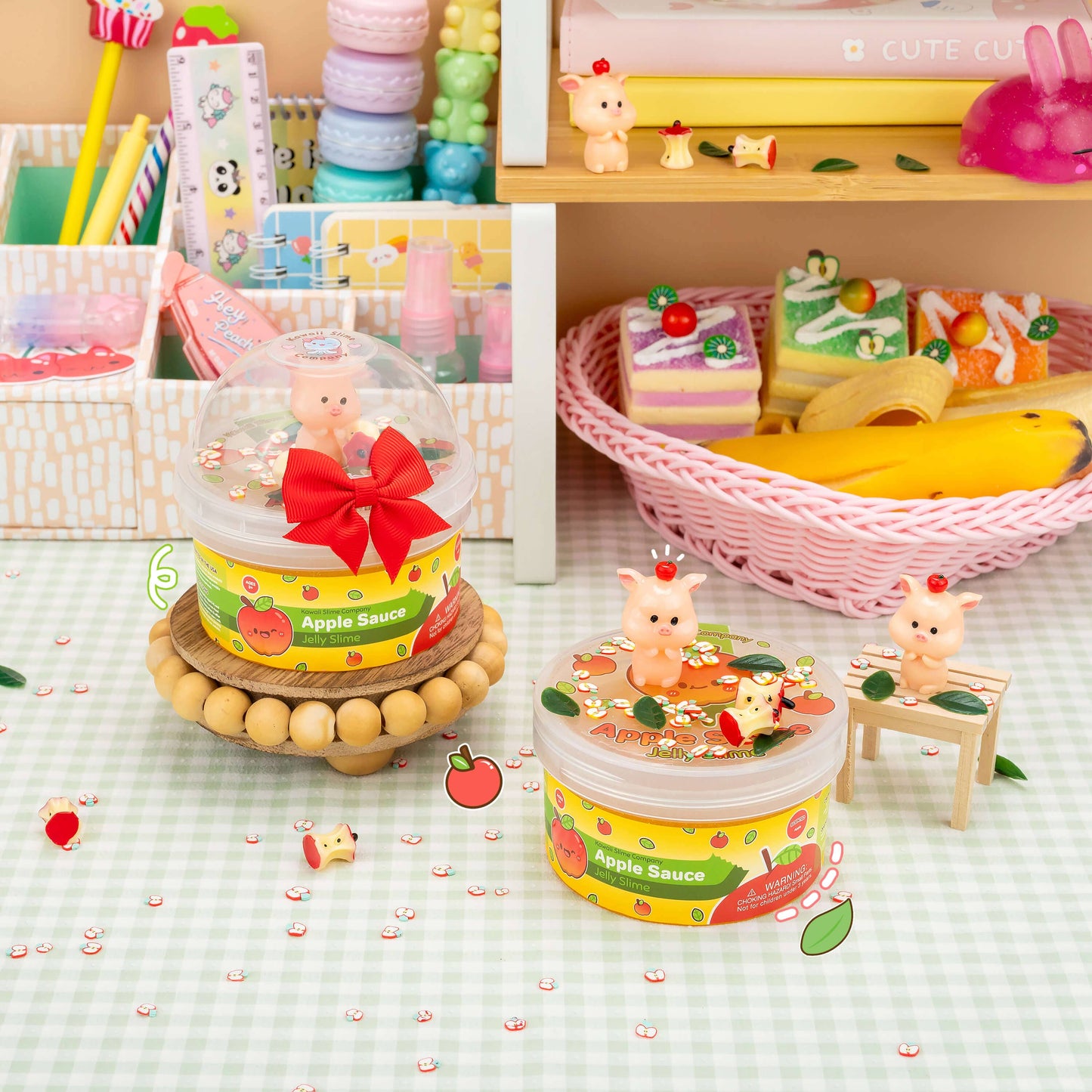 Apple Sauce Jelly Signature Dome™ Slime (4pcs/case)