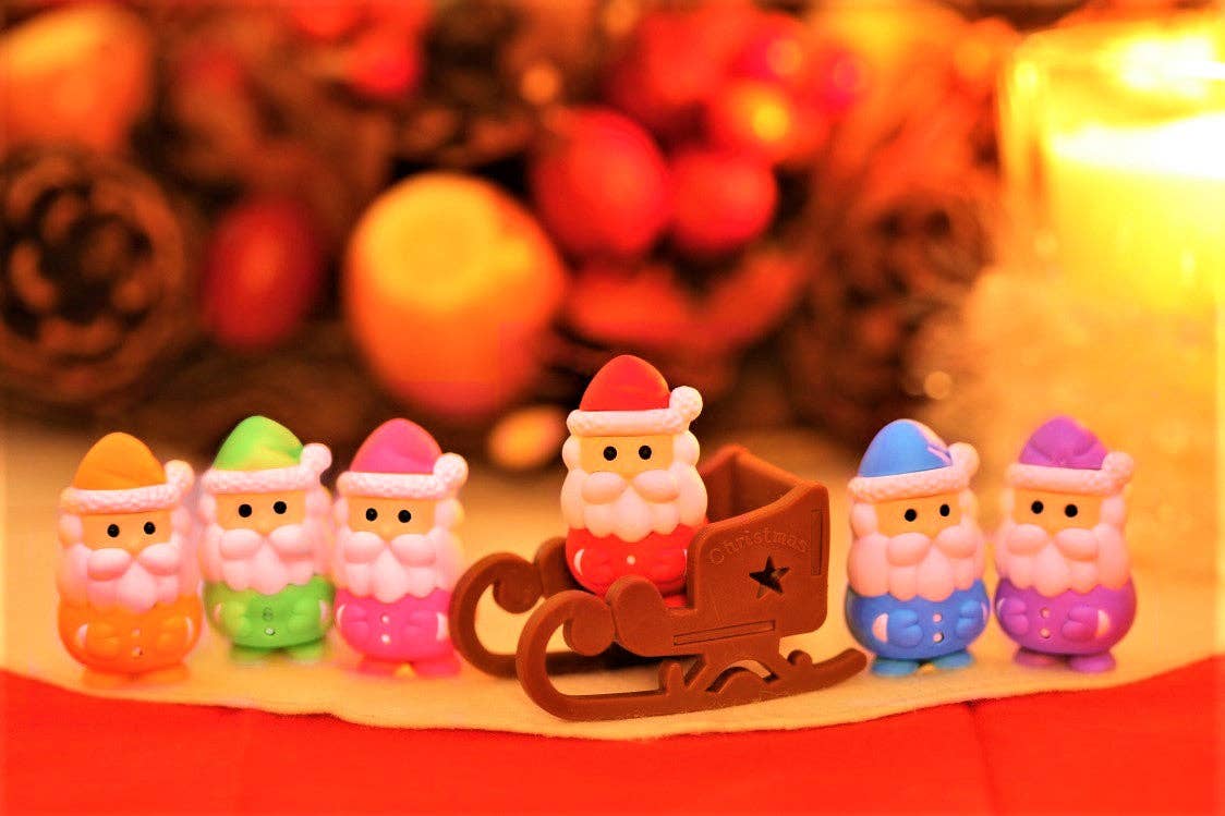 Iwako Santa Claus Erasers