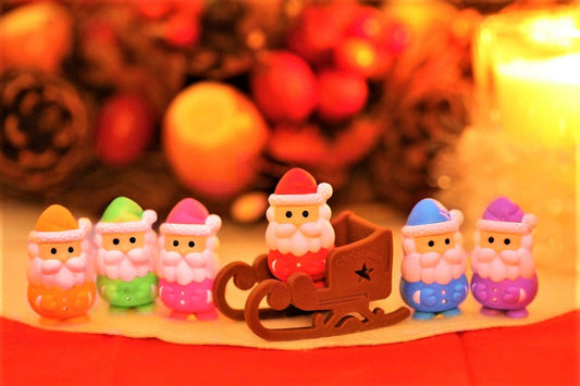 Iwako Santa Claus Erasers