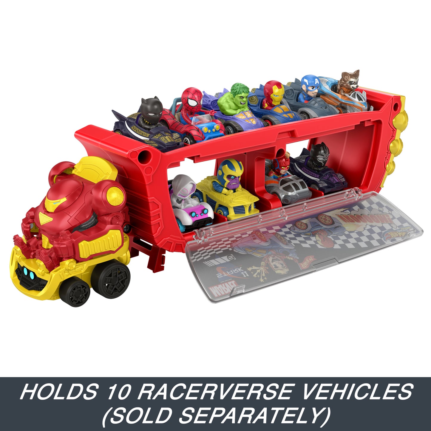 Hot Wheels RacerVerse Marvel Hulkbuster Hauler Play Vehicle