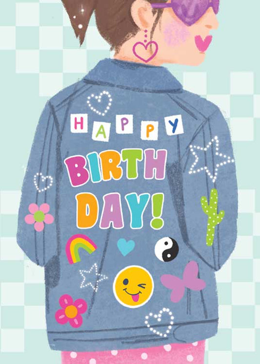 Birthday Note Cards - Birthday Style - Glitter
