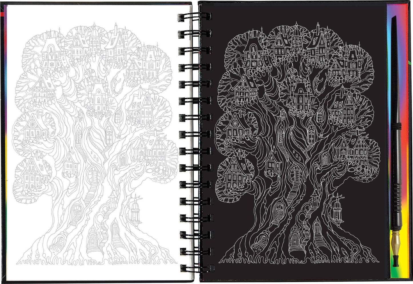 Scratch & Sketch Extreme Fantasy Art (Trace Along)
