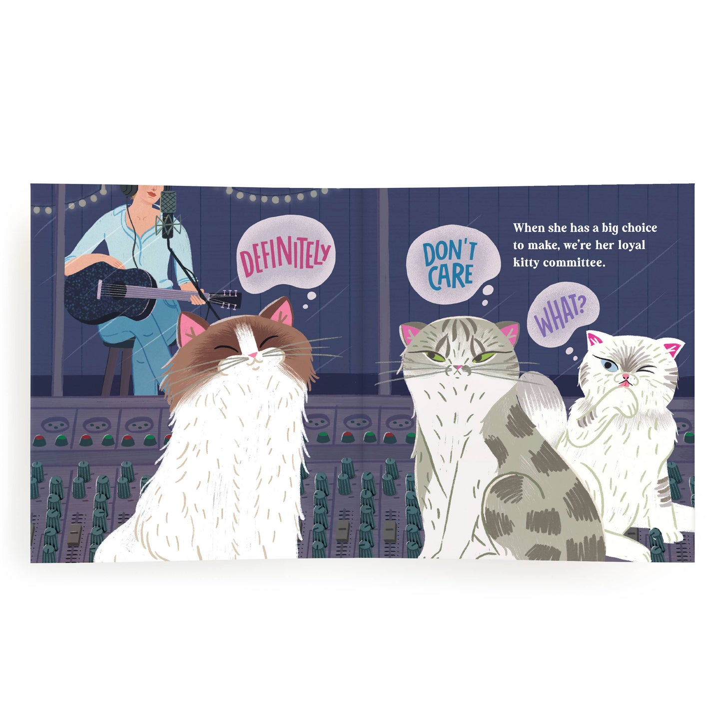 Karma Is Three Cats Picture Book