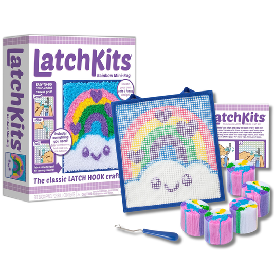 Latchkits Craft Kits - Rainbow - Kids Arts and Crafts