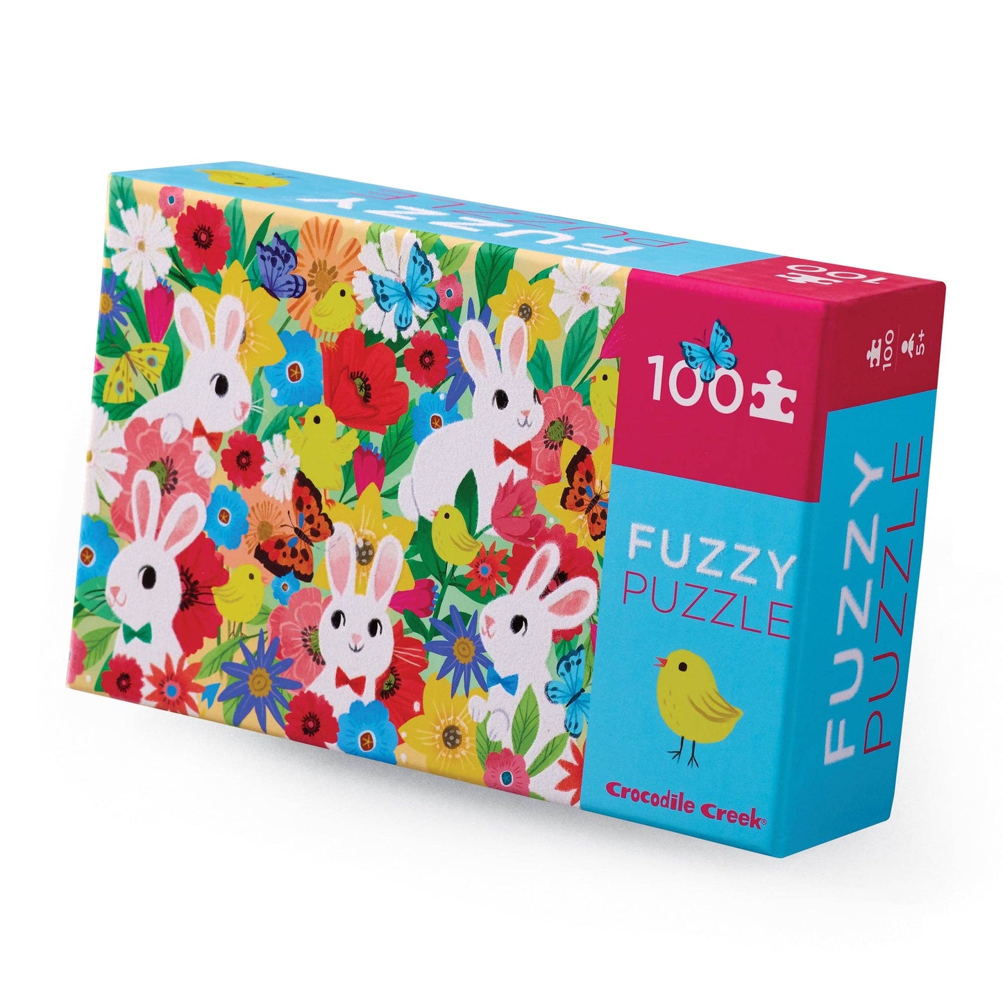 100-Piece Fuzzy Puzzle - Bunny