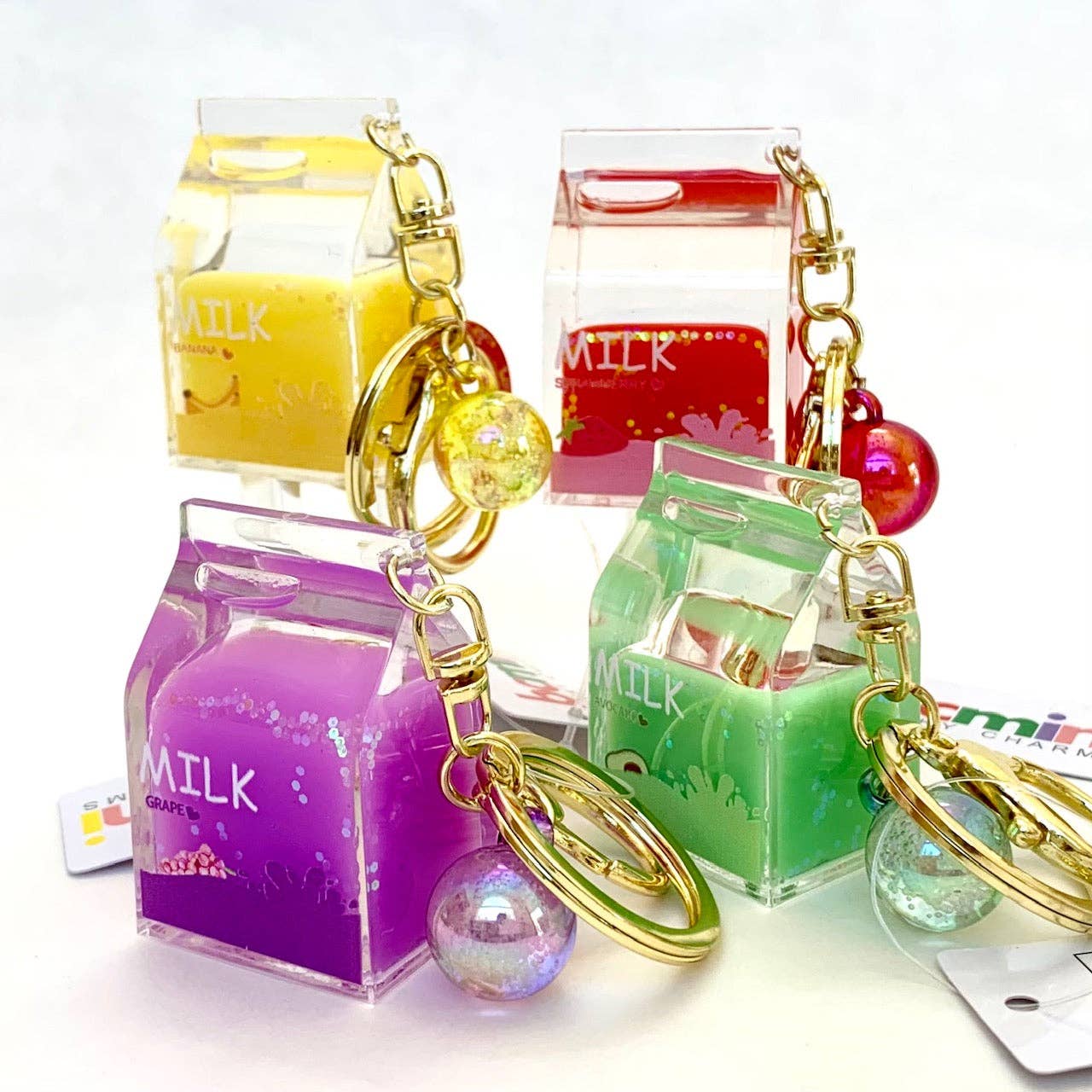 Fruit Milk Key Charm