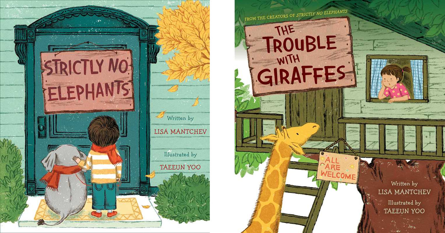 Trouble with Giraffes by Lisa Mantchev