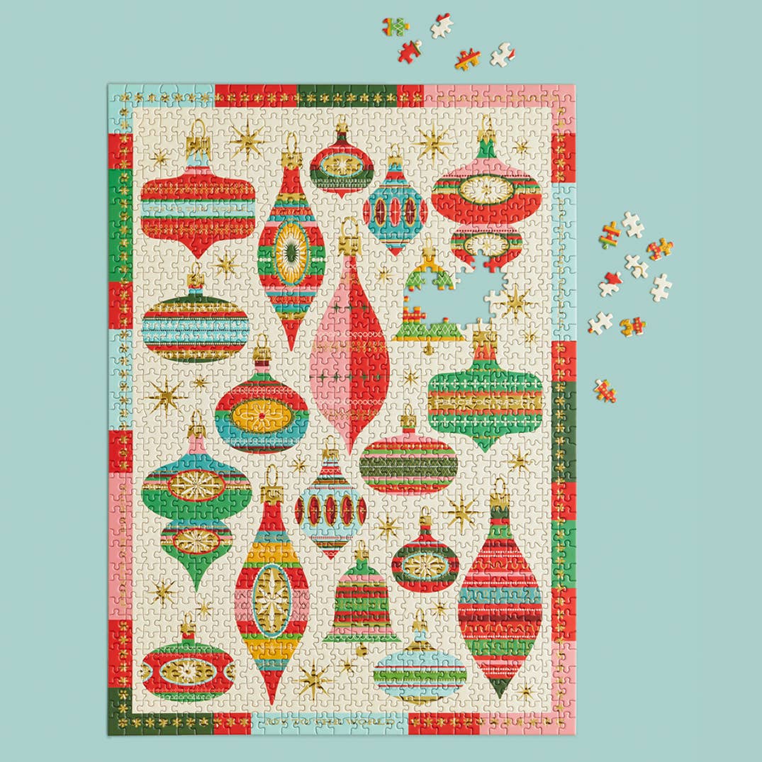 Vintage Ornaments 1000 Piece Jigsaw Puzzle