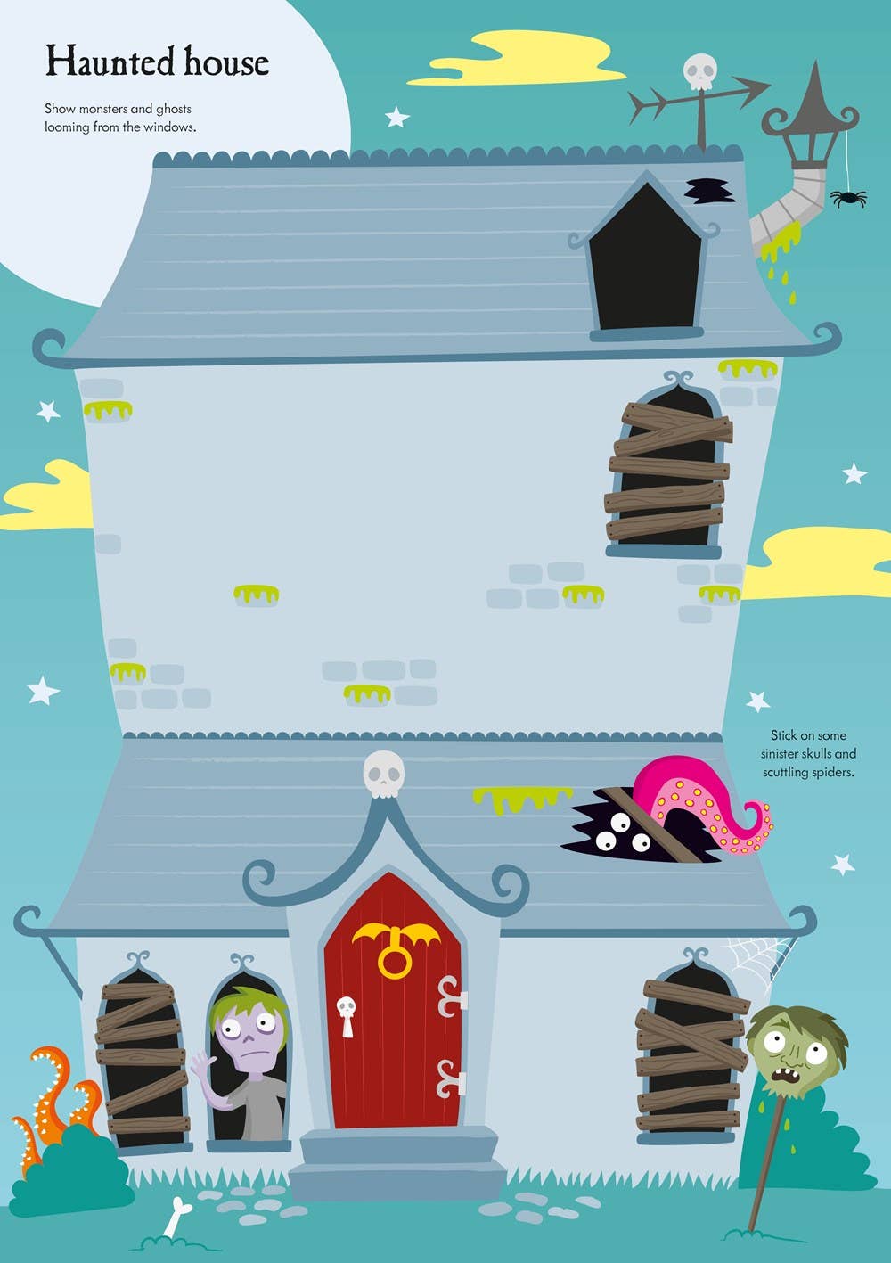 Little First Stickers Halloween : Usborne