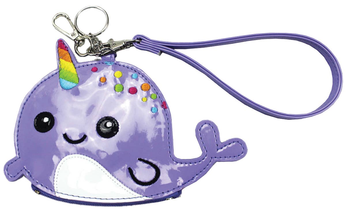 Narwhal Purse/Key Chain