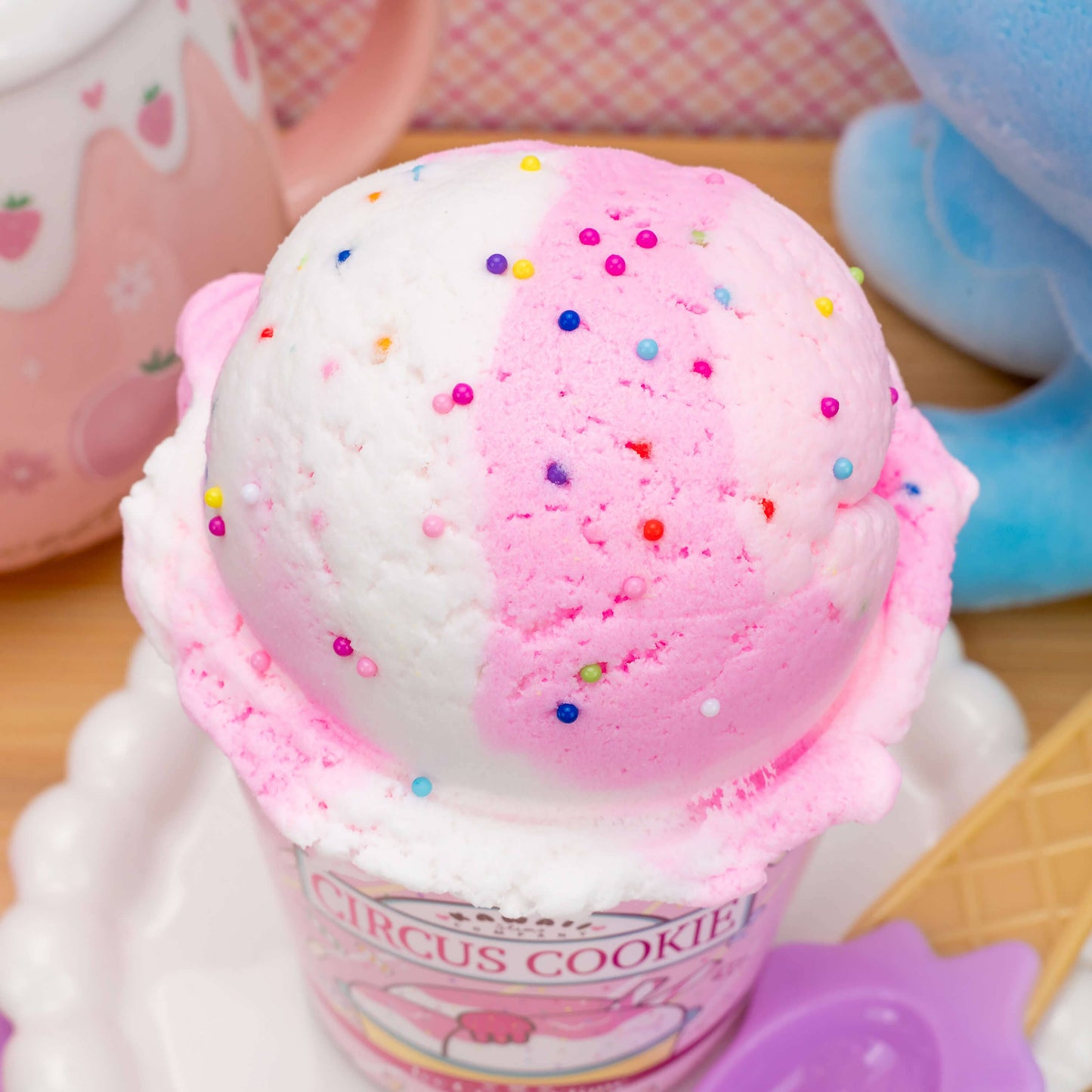 Circus Cookie Scented Ice Cream Pint Slime (5pcs/case)