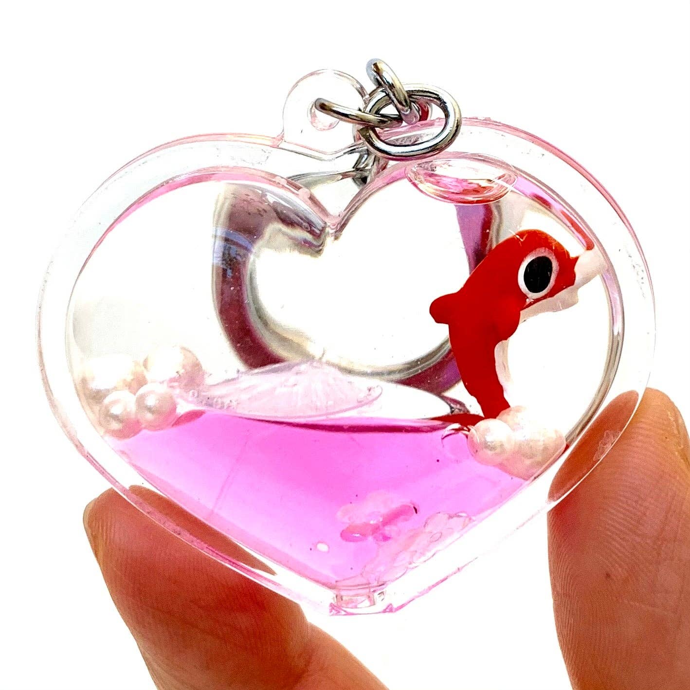 12060 Heart Shape Sea Life Charm