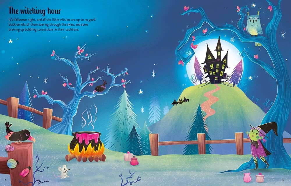 First Sticker Book Halloween : Usborne