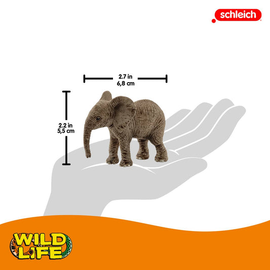 African Elephant Calf Safari Animal Toy