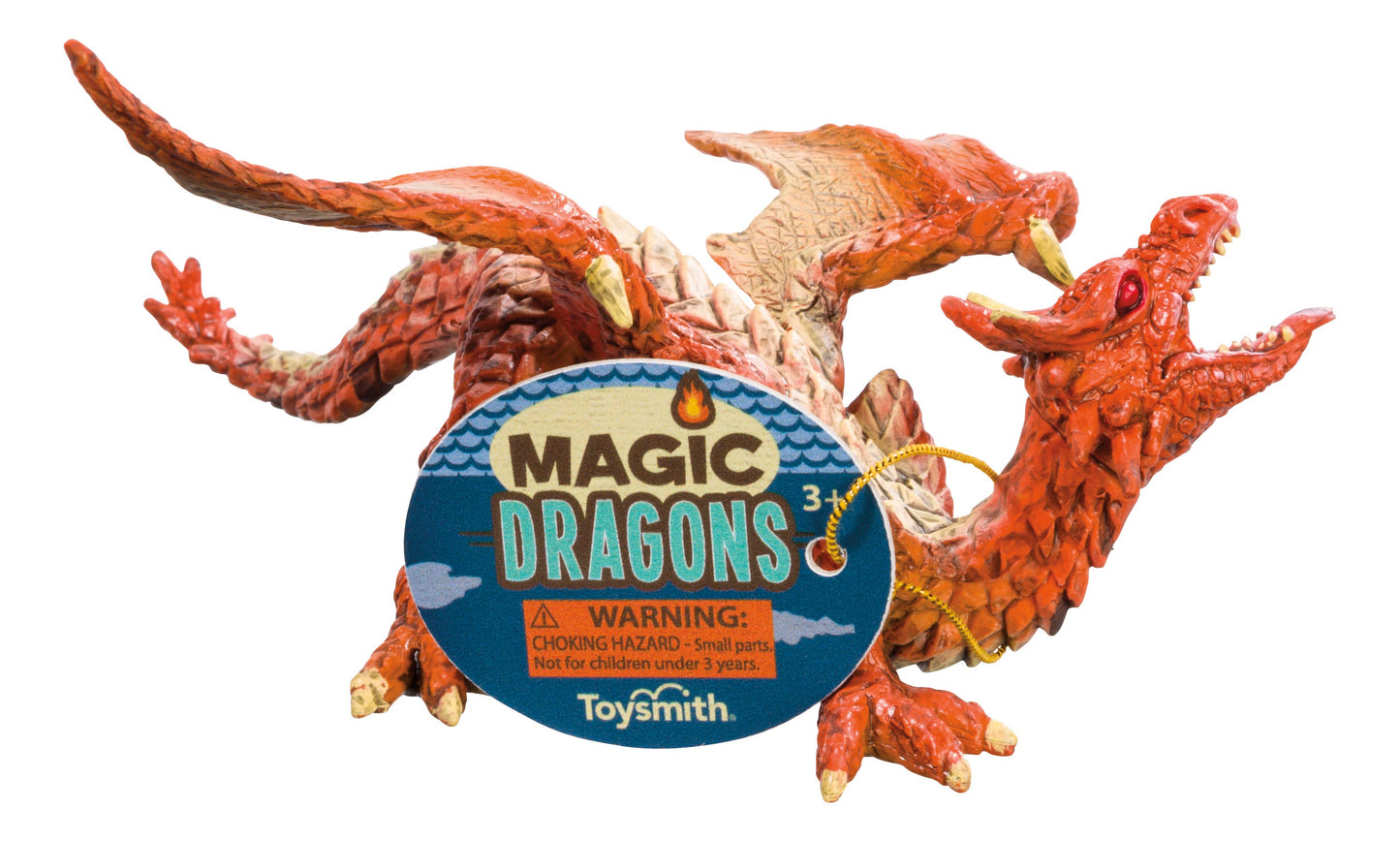 Magic Dragon, Assorted Colors Dragon Figurines