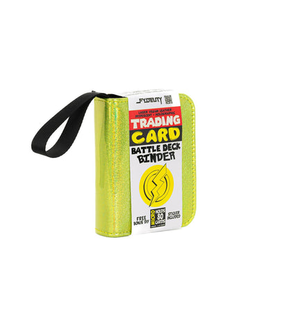 Trading Card Binder - Laser Yellow