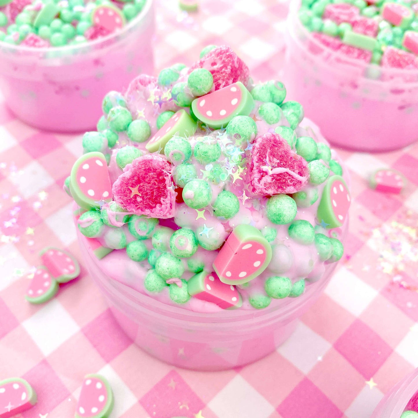 Watermelon Patch Semi-Floam Slime (4pcs/case) - WS