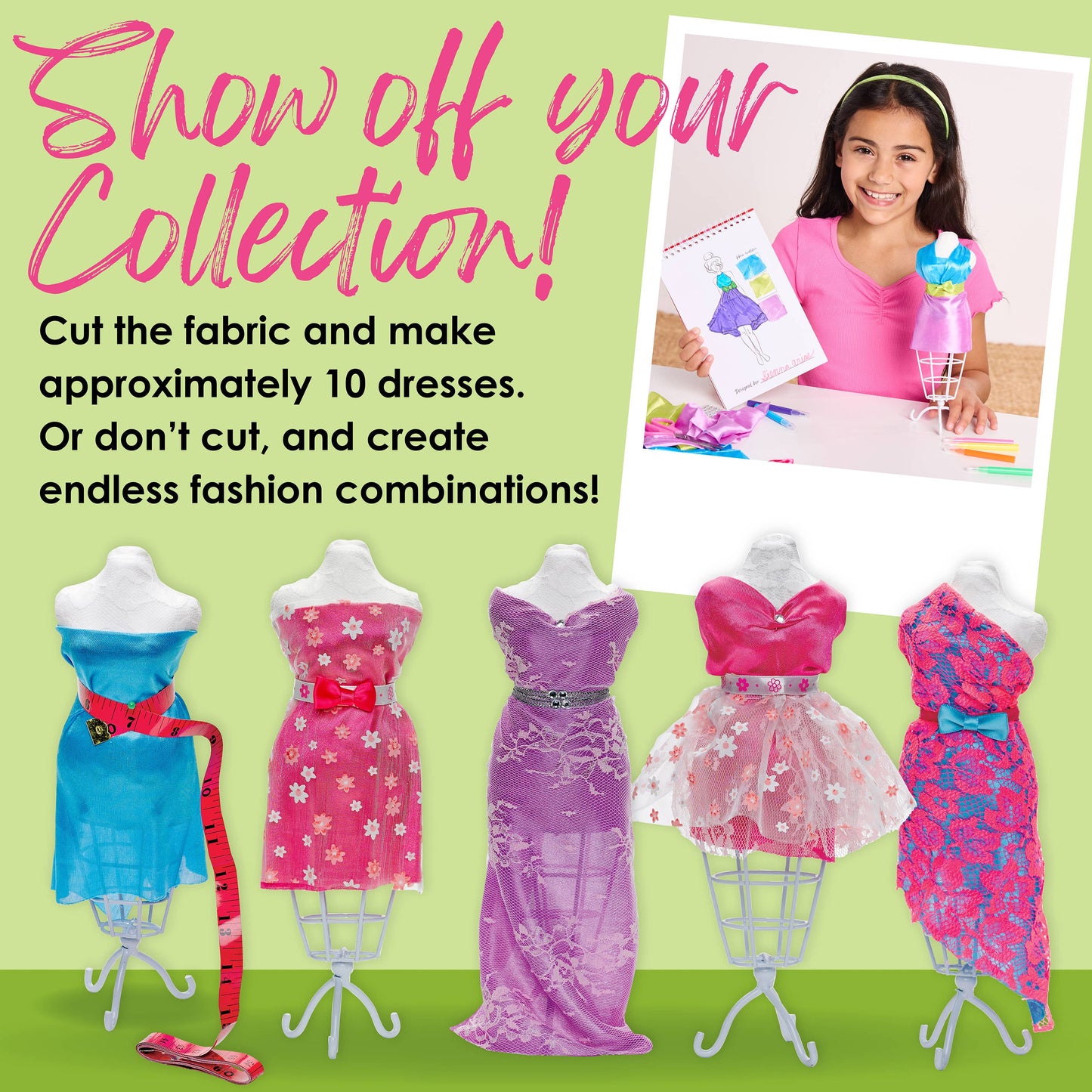 Designed By You Fashion Design Studio Craft Kit for Kids