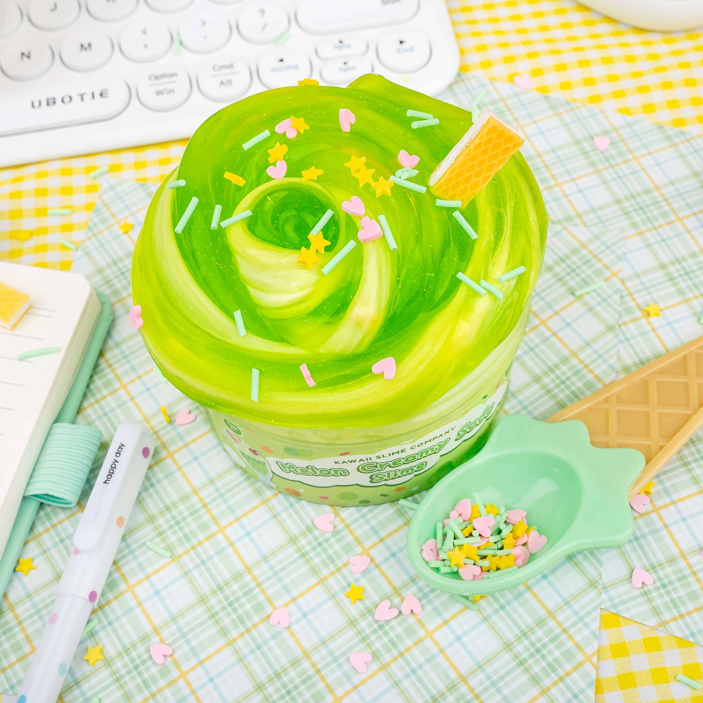 Melon Creamy Soda 2 Slimes in 1 (4pcs/case)
