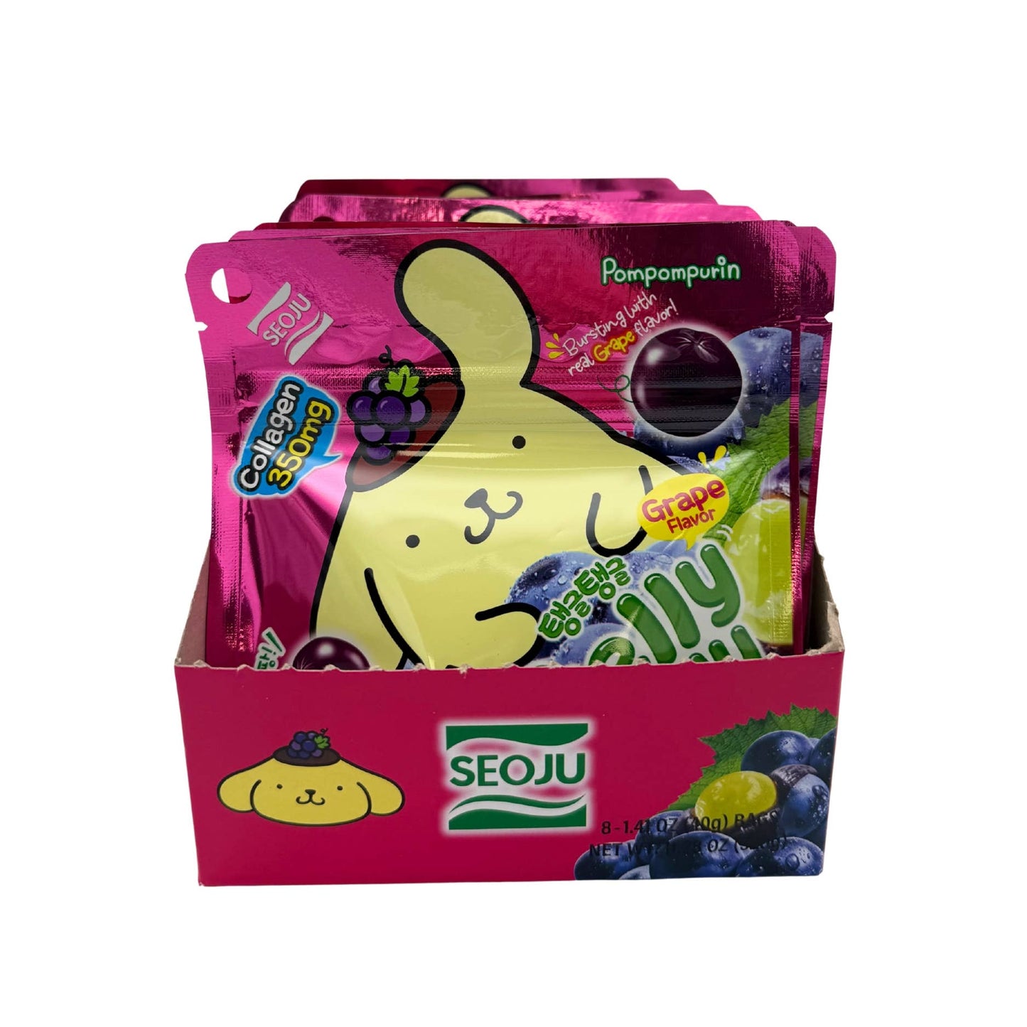 Limited Import - Sanrio Gelly Jelly Grape 1.41oz, 8ct