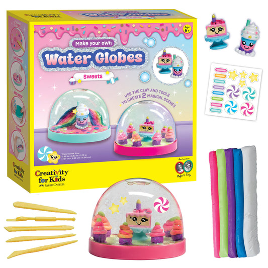 Make Your Own Water Globes – Sweet Treats Craft Kit Makes 2