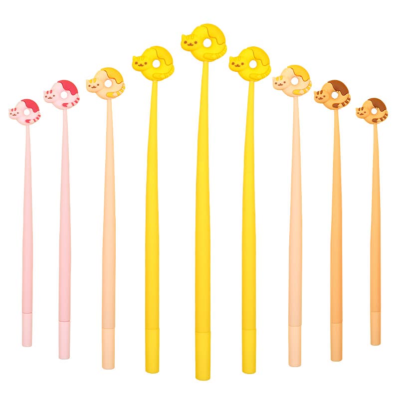 Cat Donuts Wiggle Gel Pen