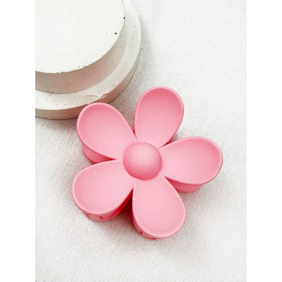 Pastel Tone Daisy Hair Clips with Card